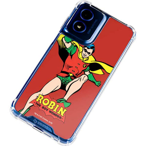 DC Comics Robin Classic Art Moto G 5G (2024) Clear Case